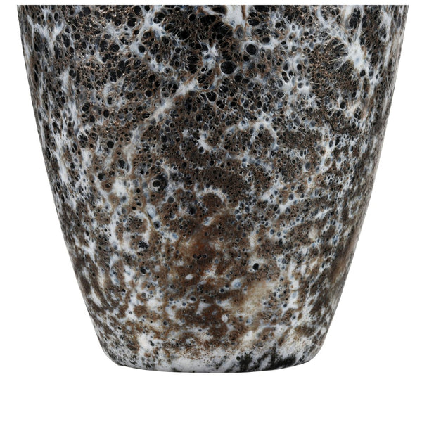 Atlas Pedraza Vase - Hand-Blown Glass with Elegant Marbled Finish for Modern Home Decor and Displays Large AC11533-02