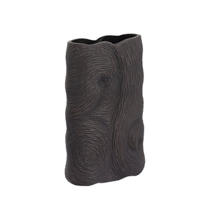 Atlas Ragan Vase Set of 2 - Sculptural Metal Vases in Oil Rubbed Bronze for Modern Home Decor & Centerpieces AC11546-01S