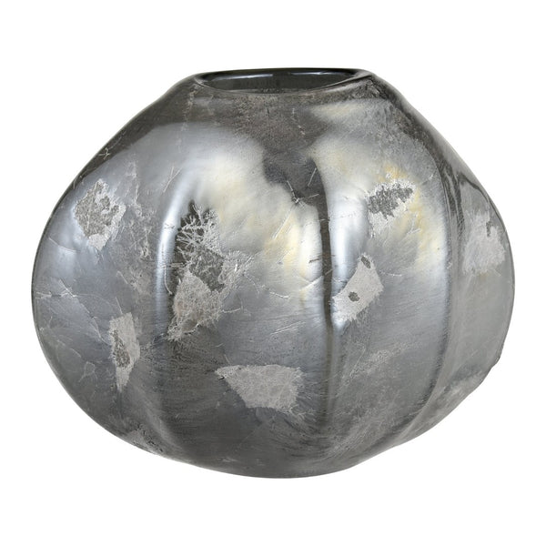 Atlas Regard Vase - Small Decorative Accent with Irregular Spherical Design and Metallic Finish for Elegance AC11554-01