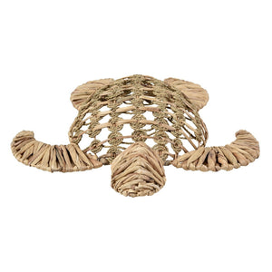 Atlas Ridley Turtle Object - Handcrafted Seagrass Sculpture for Coastal Home Decor and Natural Style Small Natural AC11557-01