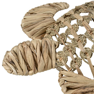 Atlas Ridley Turtle Object - Handcrafted Seagrass Sculpture for Coastal Home Decor and Natural Style Large Natural AC11557-02