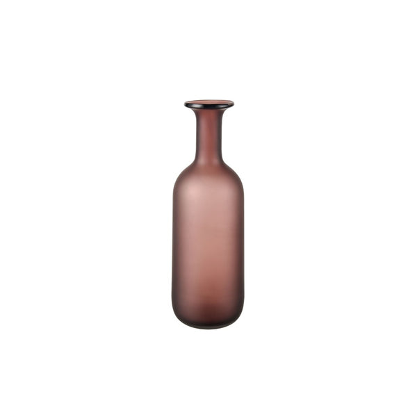 Atlas Riven Vase - Elegant Matte Glass Accent for Timeless Home Decor and Stylish Tabletop Arrangements Medium AC11559-02