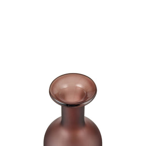 Atlas Riven Vase - Elegant Matte Glass Accent for Timeless Home Decor and Stylish Tabletop Arrangements Medium AC11559-02