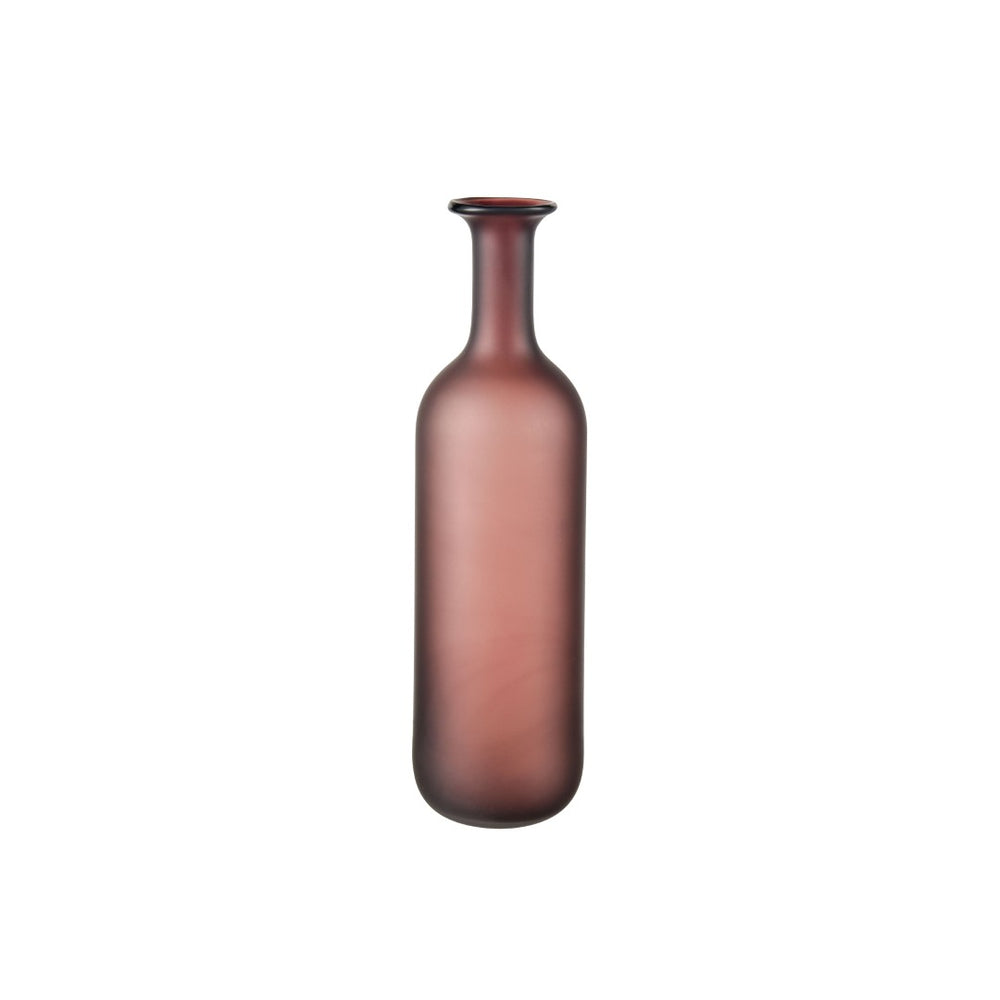 Atlas Riven Vase - Elegant Matte Glass Accent for Timeless Home Decor and Stylish Tabletop Arrangements Large AC11559-03