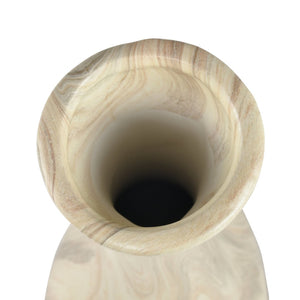 Atlas Rollins Medium Vase - Elegant Earthenware Accent with Rustic Texture for Modern Home Decor AC11564-01