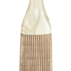 Atlas Rollins Medium Vase - Elegant Earthenware Accent with Rustic Texture for Modern Home Decor AC11564-01