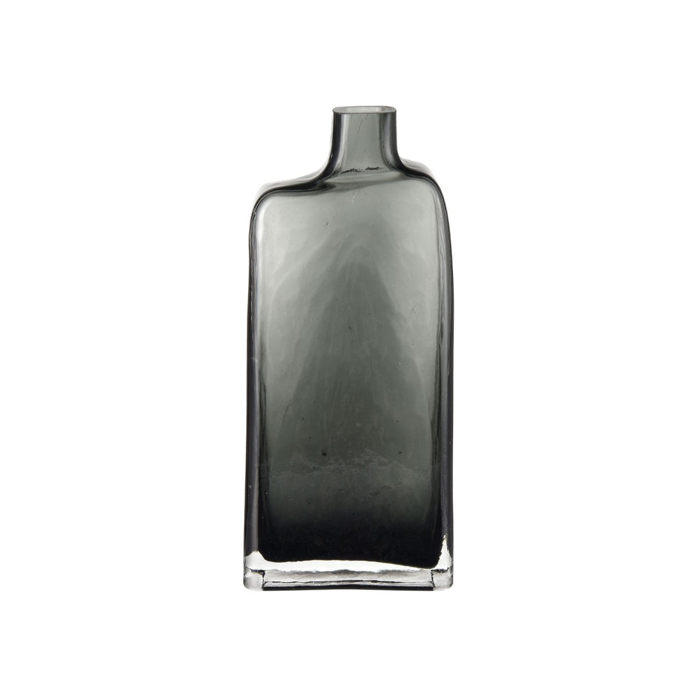 Atlas Sellen Vase - Sculptural Glass Accent with Smoky Gradient Finish for Modern Home Décor Elegance Medium AC11576-01