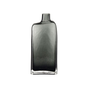 Atlas Sellen Vase - Sculptural Glass Accent with Smoky Gradient Finish for Modern Home Décor Elegance Medium AC11576-01