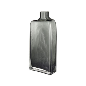Atlas Sellen Vase - Sculptural Glass Accent with Smoky Gradient Finish for Modern Home Décor Elegance Medium AC11576-01