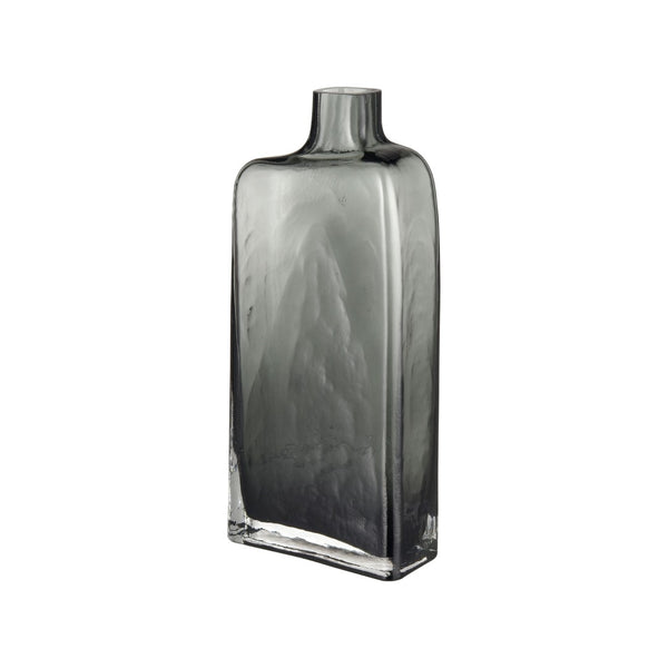 Atlas Sellen Vase - Sculptural Glass Accent with Smoky Gradient Finish for Modern Home Décor Elegance Medium AC11576-01