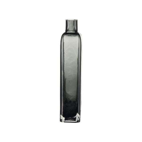 Atlas Sellen Vase - Sculptural Glass Accent with Smoky Gradient Finish for Modern Home Décor Elegance Medium AC11576-01