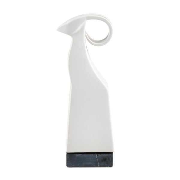 Atlas Serengeti Ram Sculpture - Modern Matte Earthenware Accent for Home Decor & Stylish Spaces AC11579-01
