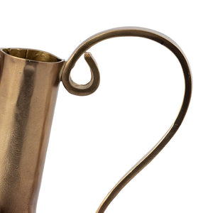 Atlas Shaffer Vase - Elegant Decorative Accessory with Timeless Gourd Shape for Sophisticated Interiors Small Brass AC11587-01