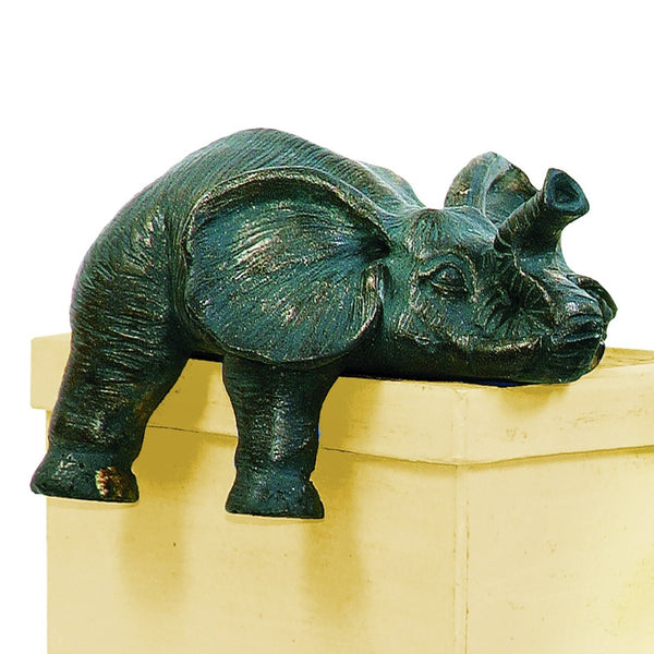 Atlas Sprawling Elephant Bookends Set of 2 – Elegant Aged Bronze Decor for Bookshelves & Collectibles AC11609-01S