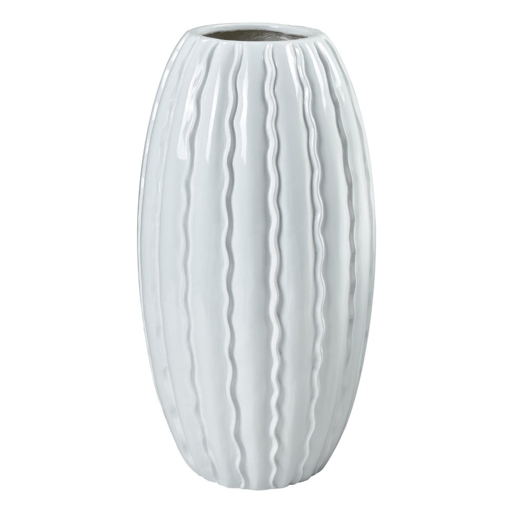 Atlas St. Croix Vessel - Modern Sculptural Accent Piece with Gloss Finish for Home or Office Decor AC11612-01