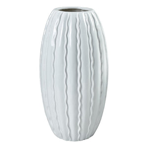 Atlas St. Croix Vessel - Modern Sculptural Accent Piece with Gloss Finish for Home or Office Decor AC11612-01