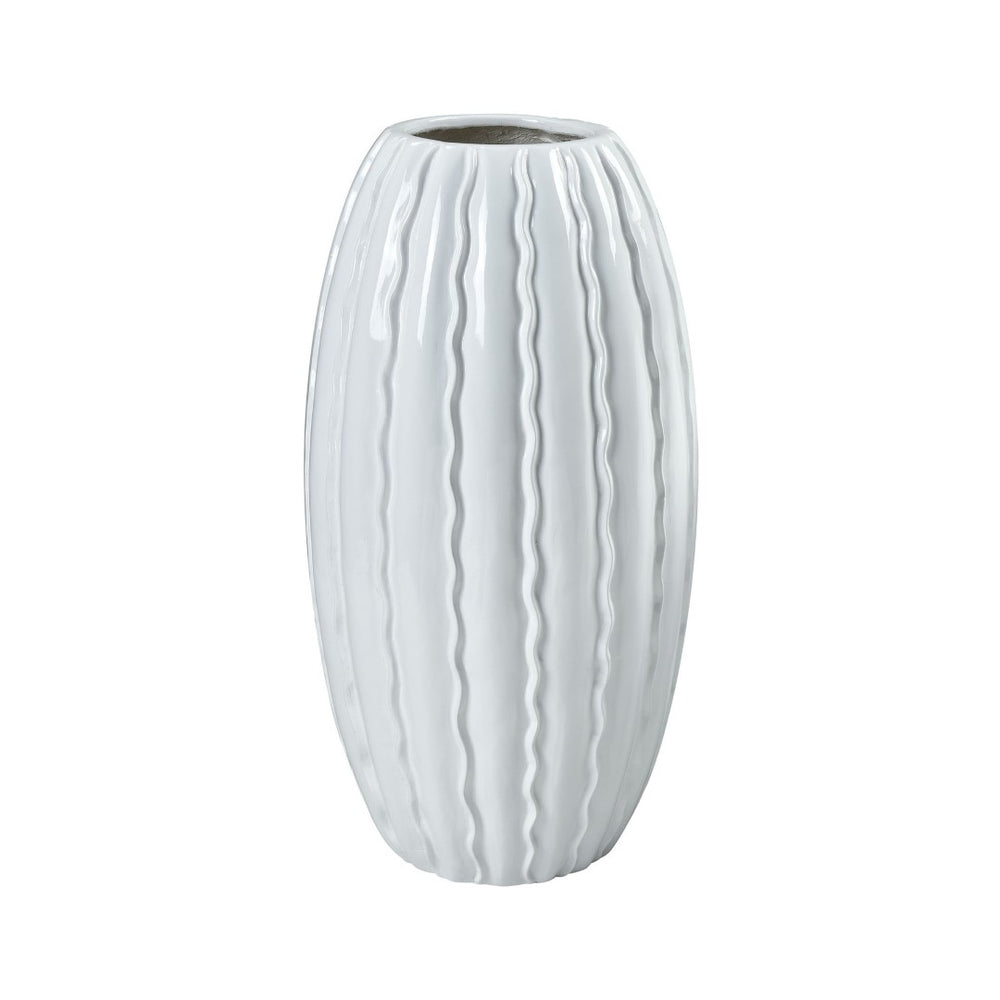 Atlas St. Croix Vessel - Modern Sculptural Accent Piece with Gloss Finish for Home or Office Decor AC11612-01