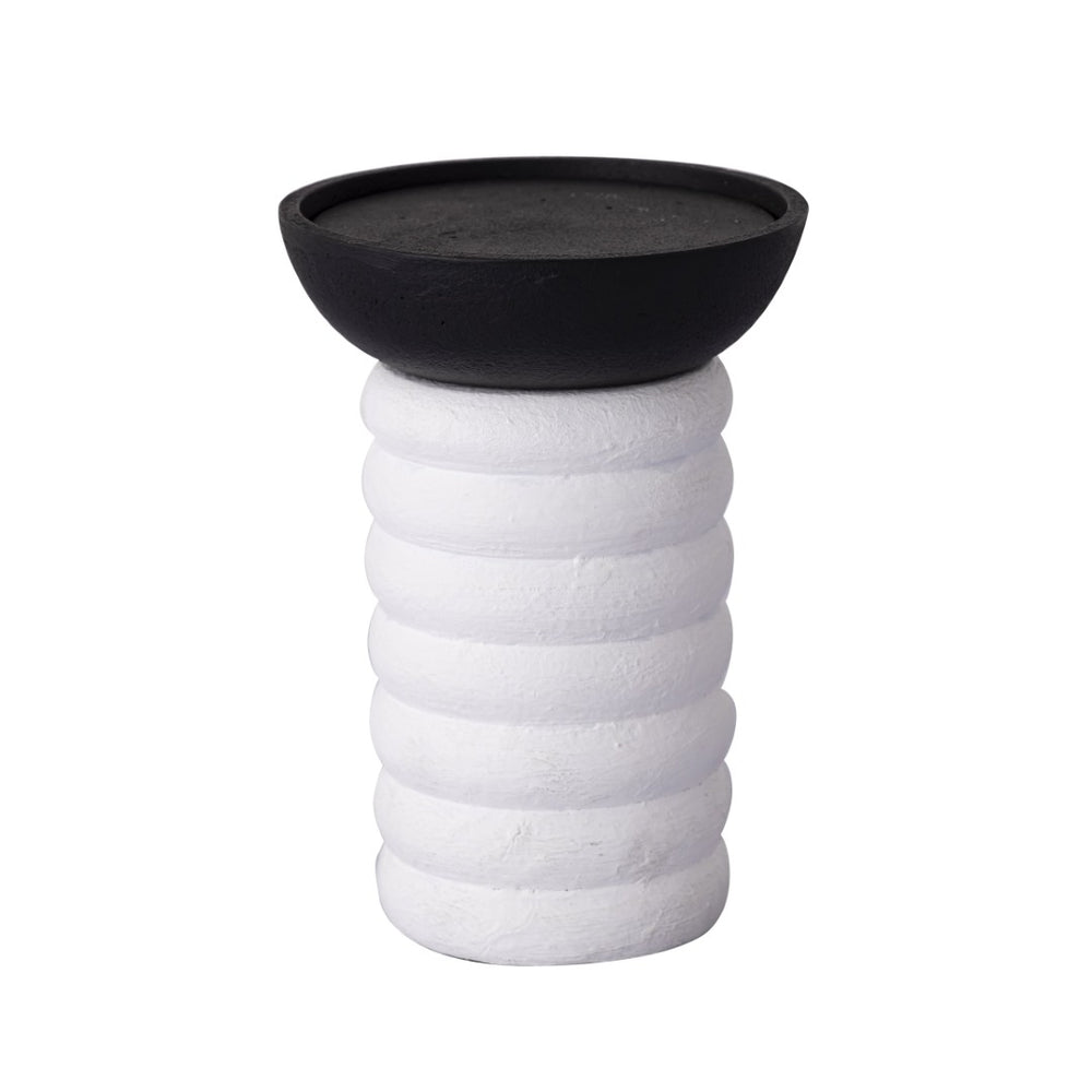 Atlas Stack Pillar Holder Set of 3 - Elegant Metal Candle Holders for Modern Home Decor & Centerpieces AC11613-01S