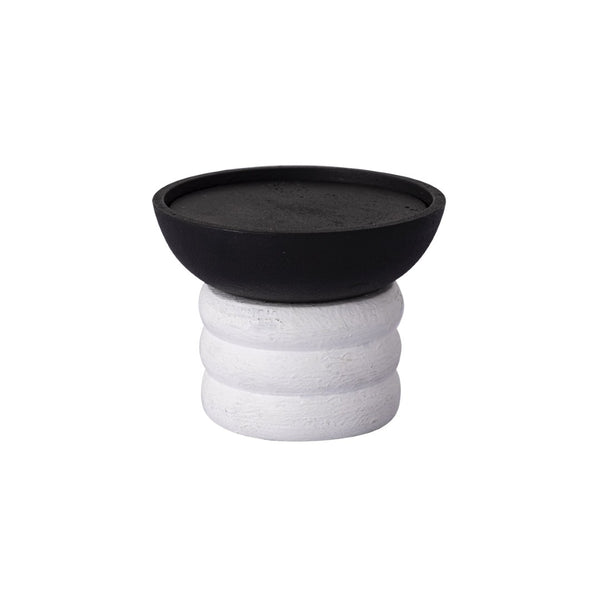 Atlas Stack Pillar Holder Set of 3 - Elegant Metal Candle Holders for Modern Home Decor & Centerpieces AC11613-01S