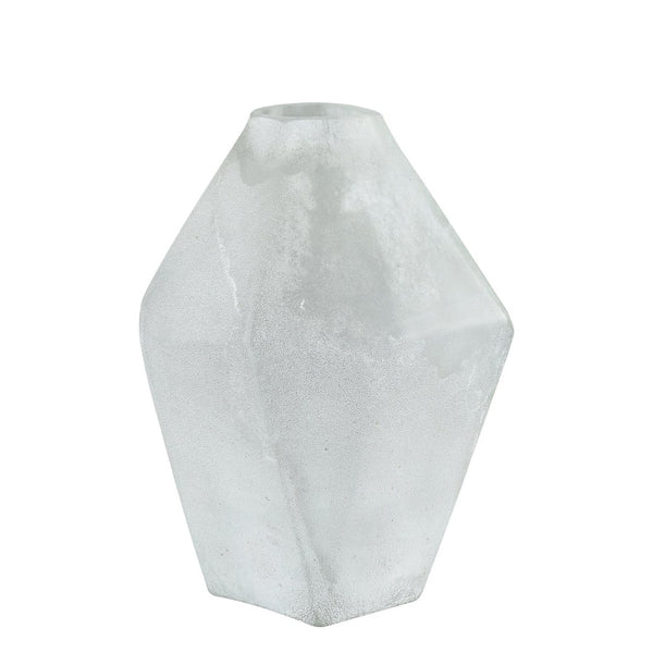 Atlas Studio Vase - Sculptural Earthenware Accent with Textured Matte Finish for Modern Home Decor AC11619-01