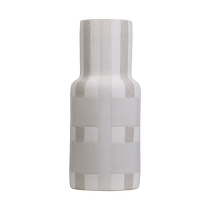 Atlas Tammy Vase - Elegant Earthenware Accent with Woven Glaze for Modern and Farmhouse Decor Large AC11625-02