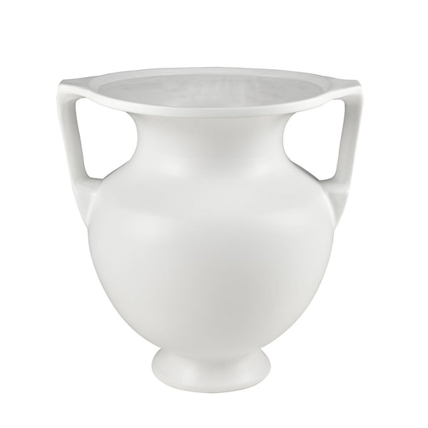 Atlas Tellis Vase - Sculptural Ceramic Decor with Greek-Inspired Design and Modern Fluted Elegance Large AC11633-02