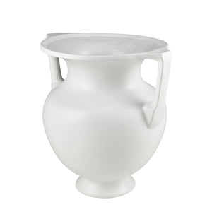 Atlas Tellis Vase - Sculptural Ceramic Decor with Greek-Inspired Design and Modern Fluted Elegance Large AC11633-02