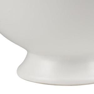 Atlas Tellis Vase - Sculptural Ceramic Decor with Greek-Inspired Design and Modern Fluted Elegance Large AC11633-02