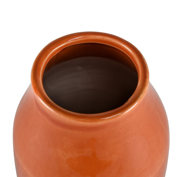 Atlas Terra Vase - Artisanal Terracotta Decor with Ombre Texture for Stunning Home Styling and Display Large AC11635-02