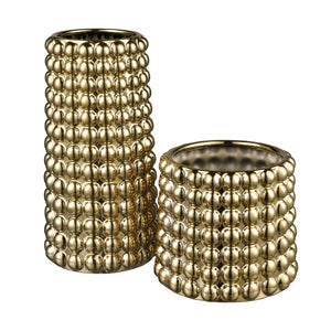 Atlas Theo Vase - Elegant Metallic Finish Decorative Accessory for Modern and Classic Home Interiors Small AC11637-01