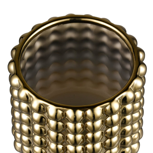 Atlas Theo Vase - Elegant Metallic Finish Decorative Accessory for Modern and Classic Home Interiors Small AC11637-01