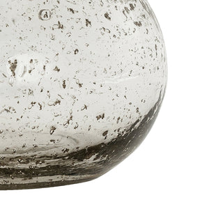 Atlas Tollington Round Bottle Vase - Modern Glass Accent for Stylish Decor and Versatile Arrangements Short Clear AC11643-01