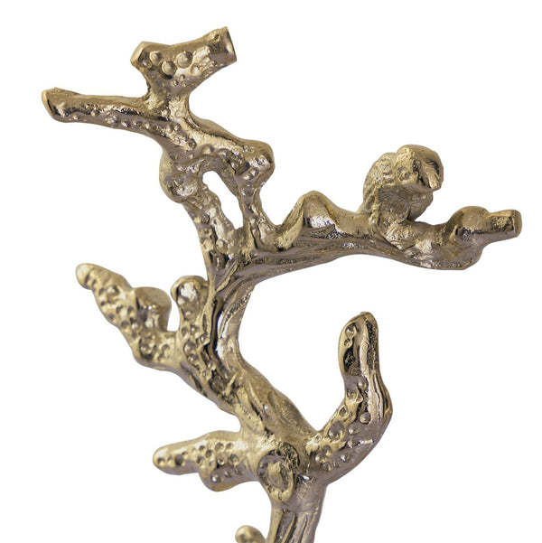 Atlas Tree Branch Sculpture Set of 2 - Elegant Gold Accents for Stylish Home Decor & Versatile Displays AC11647-01S