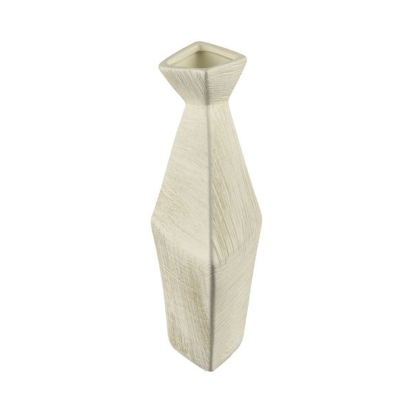 Atlas Tripp Vase – Sculptural Earthenware Accent with Angular Design for Modern Home Décor and Style Small AC11650-01