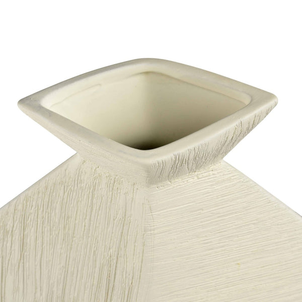 Atlas Tripp Vase – Sculptural Earthenware Accent with Angular Design for Modern Home Décor and Style Small AC11650-01