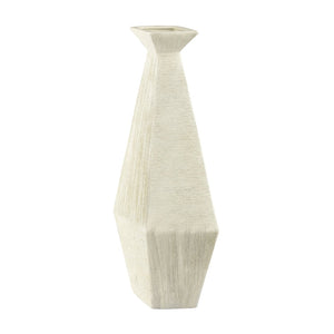 Atlas Tripp Vase – Sculptural Earthenware Accent with Angular Design for Modern Home Décor and Style Large AC11650-02