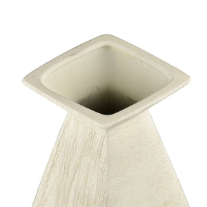 Atlas Tripp Vase – Sculptural Earthenware Accent with Angular Design for Modern Home Décor and Style Large AC11650-02