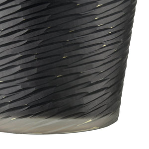 Atlas Tuxedo Vase - Sculptural Glass Art Piece with Asymmetric Design for Modern and Minimalist Interiors Large AC11659-03