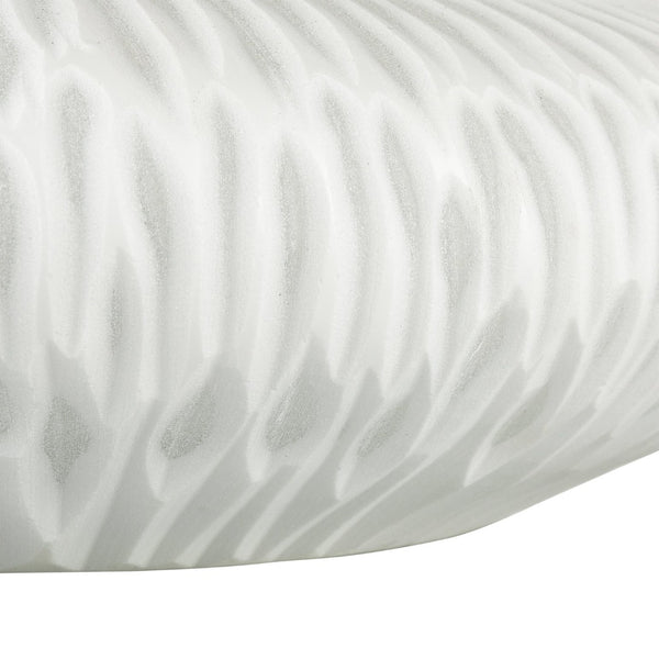 Atlas Wendy Bowl - Elegant Frosted Glass Decorative Centerpiece for Coastal & Scandinavian Interiors AC11676-01