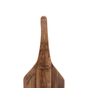 Atlas Wine Stave Bottle Shaped Server - Handcrafted Wooden Décor for Serving & Displaying Wine & Appetizers AC11686-01