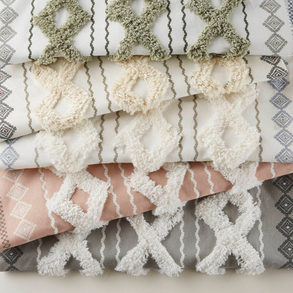 English Elm 1 Elegant 50X84" Cotton Curtain Panel With Chenille Stripe, Lined For Privacy & Soft Texture B035P319830