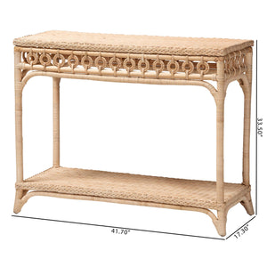 English Elm Coastal Capiz Shell Mosaic Console Table Iridescent Floral Inlay with Two Drawers B2750P467841
