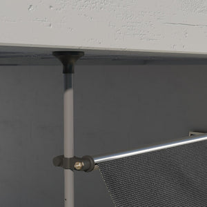 English Elm Outsunny Manual Retractable Awning – 118" Freestanding Patio Shade With Uv-Resistant Canopy & Support W2225P200705-GIGA