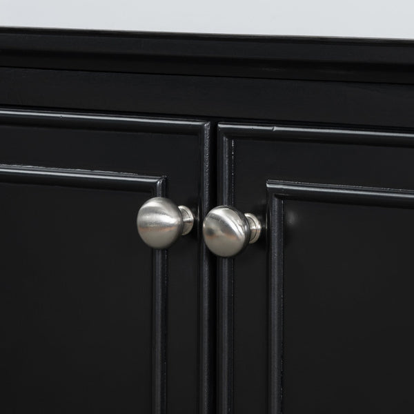 English Elm 30" Bathroom Vanity With Sink Combo - Modern Black Cabinet, Spacious Storage & Durable Design SY999606AAB-6