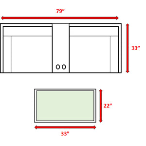 English Elm Fully Assembled All-Weather Wicker 4-Piece Modular Seating Set With Cushions For Stylish Outdoor Comfort B120S00176
