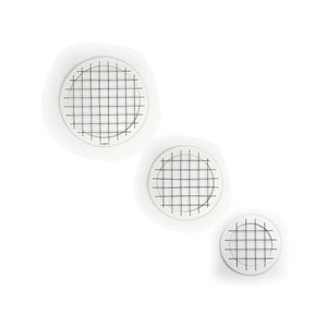 English Elm Talok Memory Board Wall Decor Set of 3 Round Grid Frames — Modern Wooden Photo Display for Home Gifts Black B029P331454