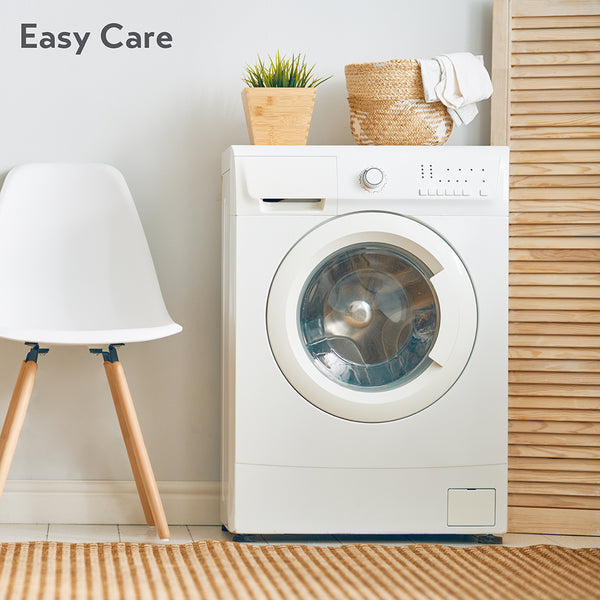 JLA Home Madison Park - Ombre Embossed Seersucker Shower Curtain — Textured Gradient Design, Machine Washable, 72"x72" Blue MP70-6596