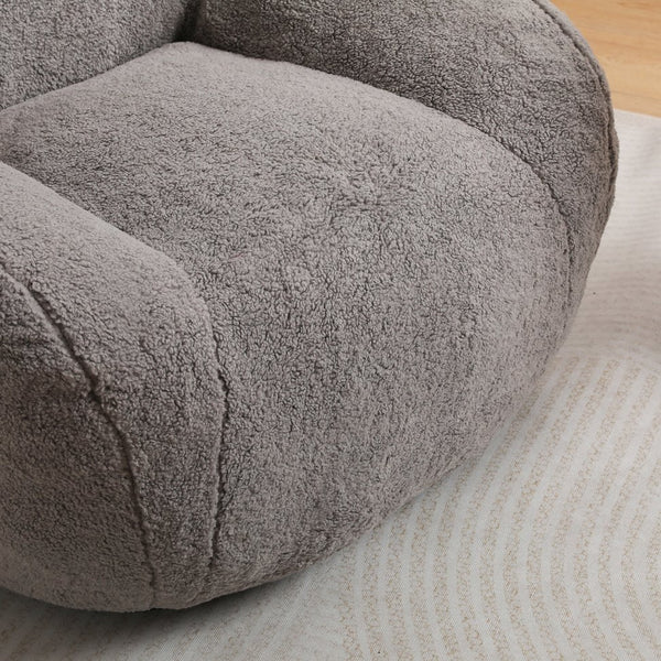 English Elm Bean Bag Chair - Ultra-Comfy Memory Foam Giant Sofa With Armrests For Living Room & Bedroom Use W2200P247796