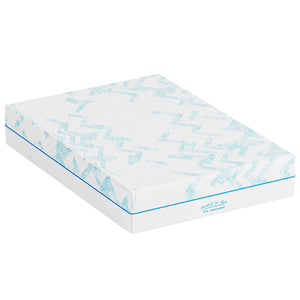 English Elm 10-inch Rv Short Queen Gel Memory Foam Mattress with Breathable Jacquard Cover W2889P449904