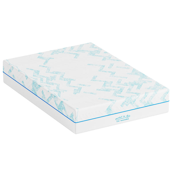 English Elm 10-inch Rv Short King Gel Memory Foam Mattress Certified Breathable Spinal Support W2889P449903
